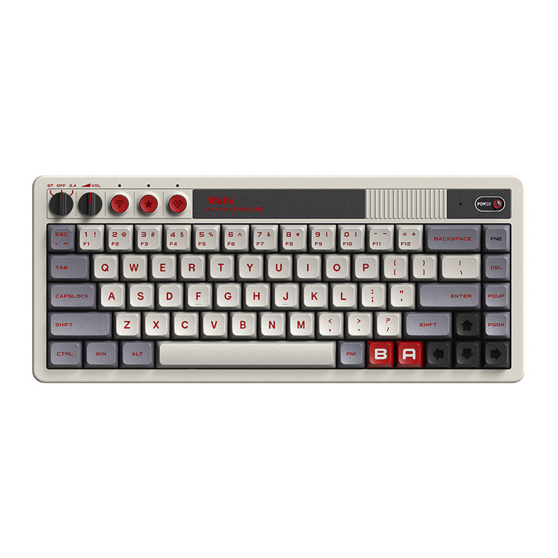 Retro 68 Keyboard - NES 40th Limited Edition - Keyboard Design for Typing and Gaming Setups