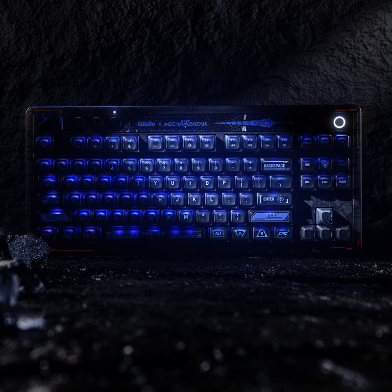 8BitDo Retro 87 Mechanical Keyboard - Mecha BREAK - Keyboard Design for Typing and Gaming Setups