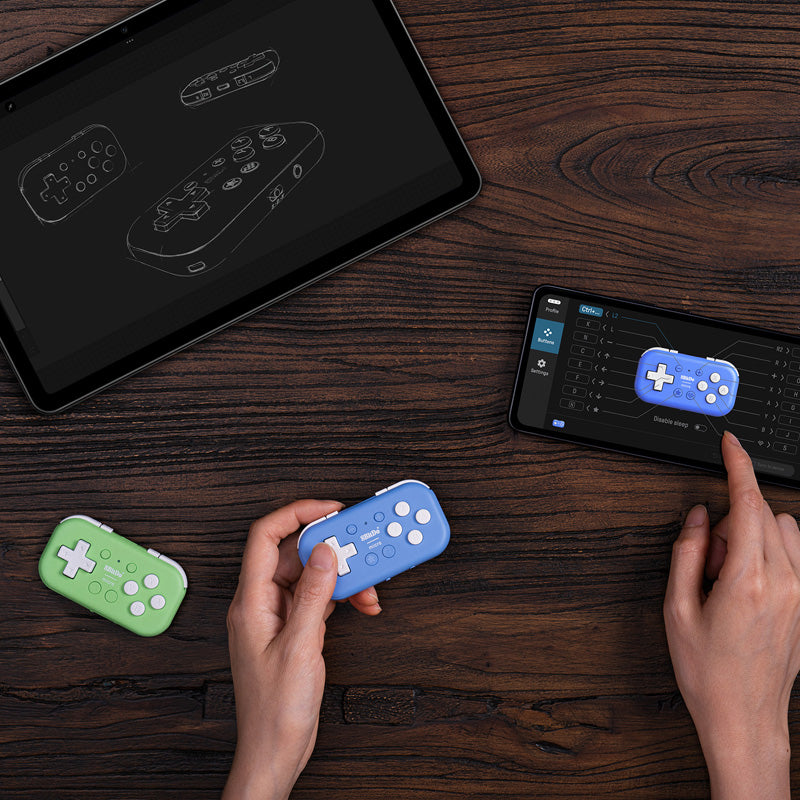 8BitDo Micro (Overjoyed Edition) - Gamepad Design for Flexible Everyday Play