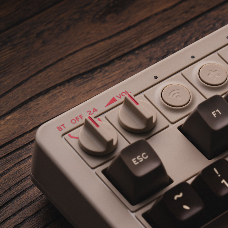 8BitDo Retro Mechanical Keyboard - Keyboard Design for Typing and Gaming Setups