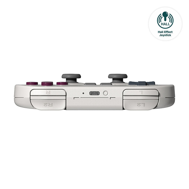 8BitDo SN30 Pro (Hall Effect Joystick) - Gamepad Design for Flexible Everyday Play