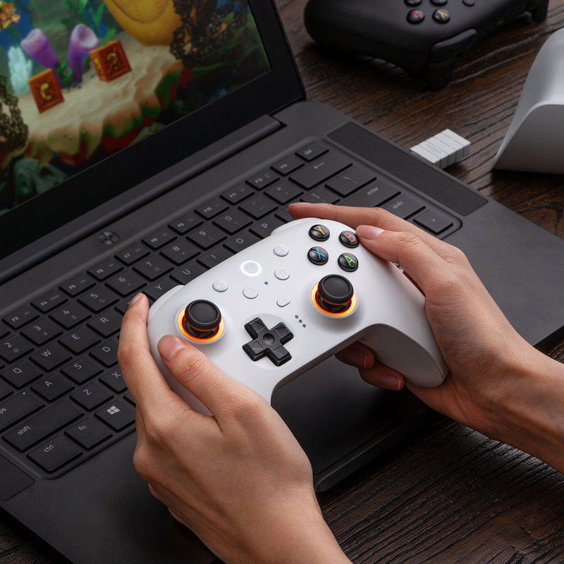 8BitDo Ultimate 2 Wireless Controller - Gamepad Design for Flexible Everyday Play