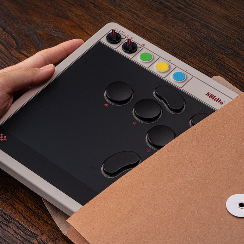 8BitDo Arcade Controller - Arcade Control Edition for Desktop and Console Play