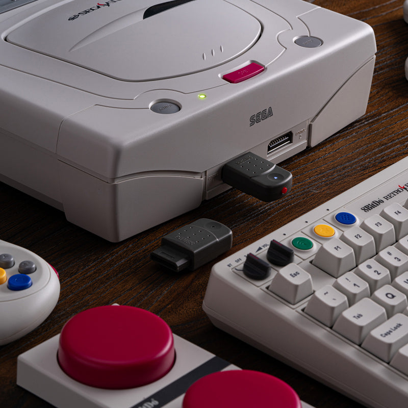 8BitDo Retro Receiver for Saturn - Receiver Design for Compatible Gaming Devices