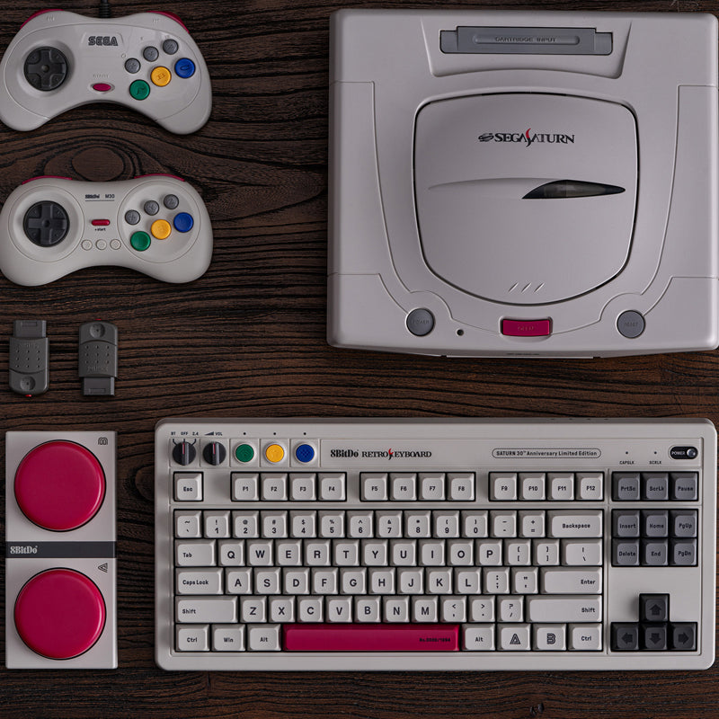 8BitDo Retro Receiver for Saturn - Receiver Design for Compatible Gaming Devices