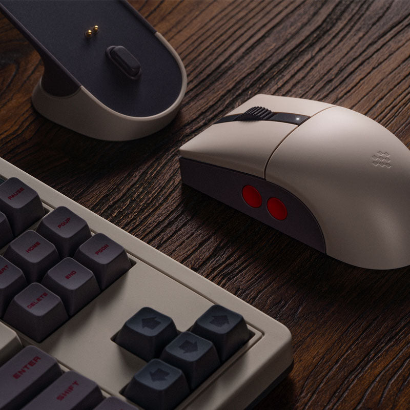 8BitDo Retro R8 Mouse - N Edition - Desktop Mouse Design with Retro-Inspired Styling