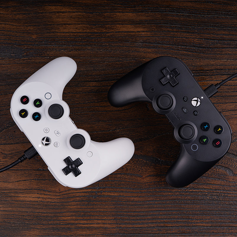 8BitDo Pro 2 Wired Controller for Xbox (Hall Effect joysticks) - Gamepad Design for Flexible Everyday Play