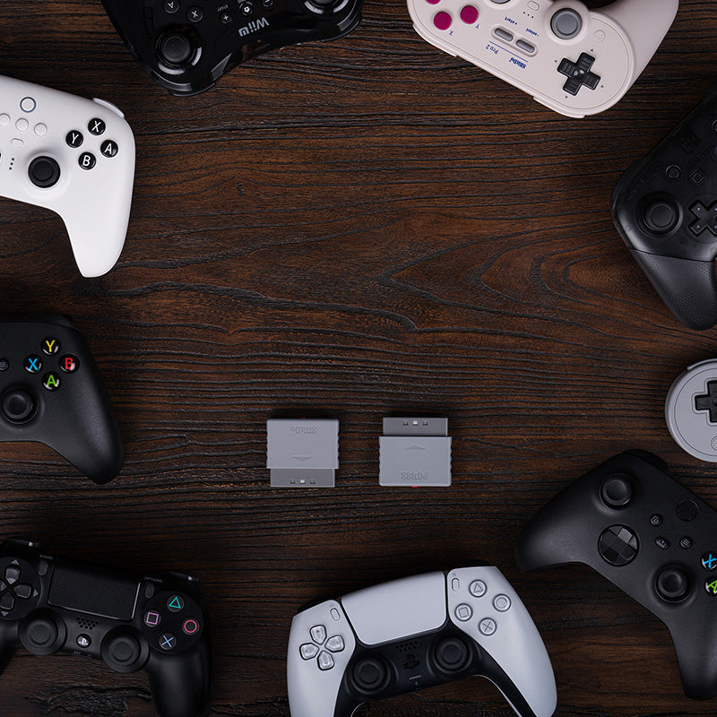 8BitDo Retro Receiver for PS1 PS2 - Receiver Design for Compatible Gaming Devices