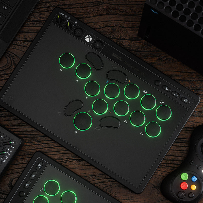 8BitDo Arcade Controller for Xbox - Arcade Control Edition for Desktop and Console Play