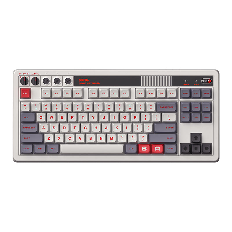 8BitDo Retro Mechanical Keyboard - Keyboard Design for Typing and Gaming Setups