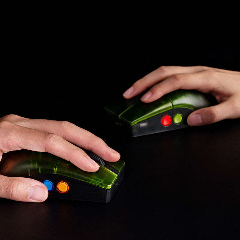 8BitDo Retro R8 Mouse - Xbox Edition - Desktop Mouse Design with Retro-Inspired Styling