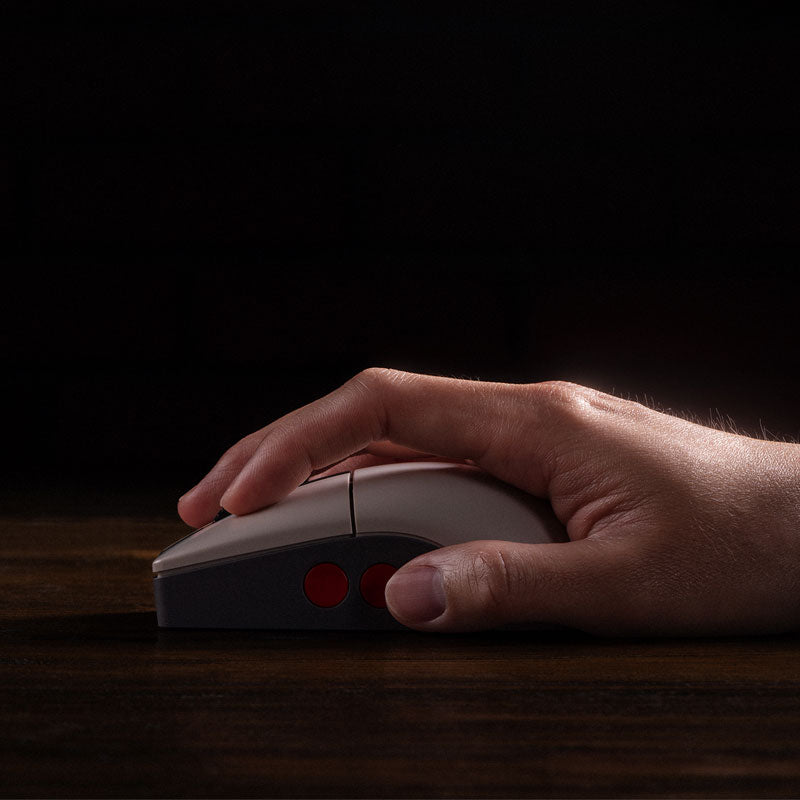 8BitDo Retro R8 Mouse - N Edition - Desktop Mouse Design with Retro-Inspired Styling