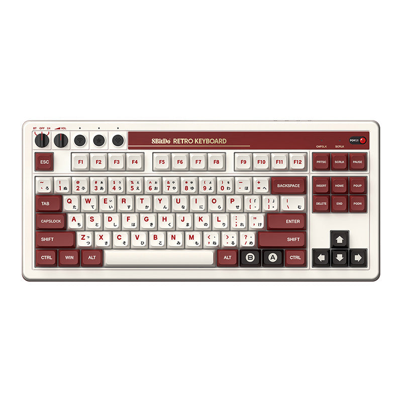 8BitDo Retro Mechanical Keyboard - Keyboard Design for Typing and Gaming Setups