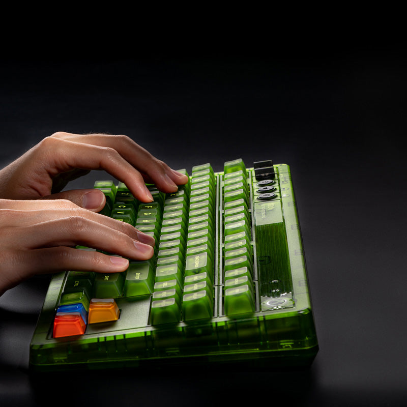 8BitDo Retro 87 Mechanical Keyboard - Xbox Edition - Keyboard Design for Typing and Gaming Setups