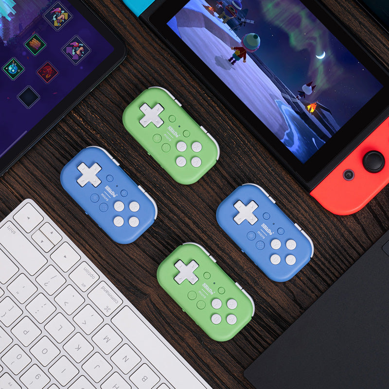 8BitDo Micro (Overjoyed Edition) - Gamepad Design for Flexible Everyday Play