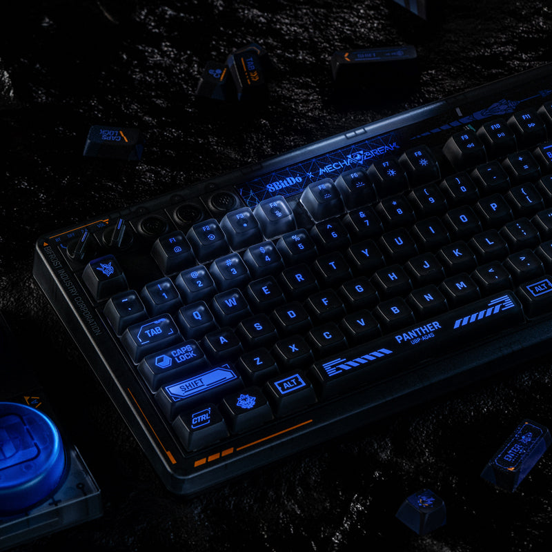 8BitDo Retro 87 Mechanical Keyboard - Mecha BREAK - Keyboard Design for Typing and Gaming Setups