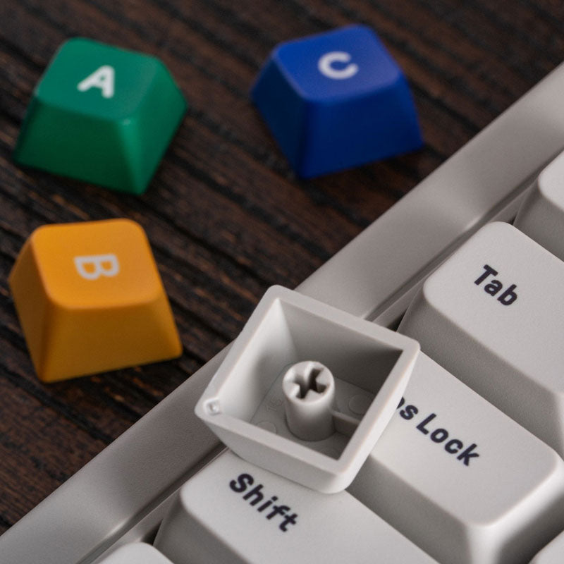 Retro Mechanical Keyboard - S Edition - Keyboard Design for Typing and Gaming Setups