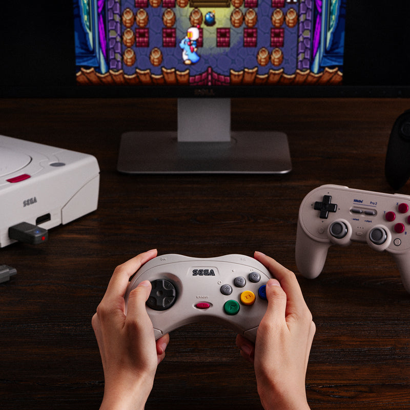 8BitDo Retro Receiver for Saturn - Receiver Design for Compatible Gaming Devices
