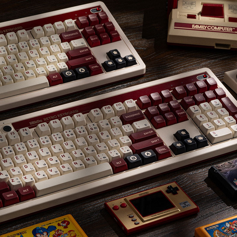 8BitDo Retro 108 Mechanical Keyboard - Keyboard Design for Typing and Gaming Setups