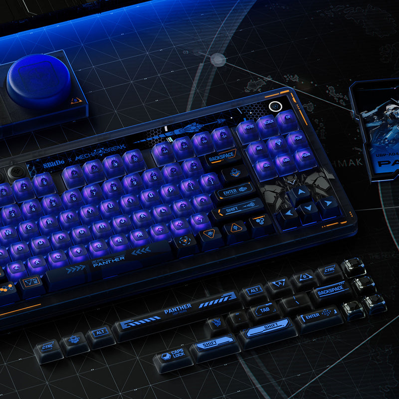 8BitDo Retro 87 Mechanical Keyboard - Mecha BREAK - Keyboard Design for Typing and Gaming Setups