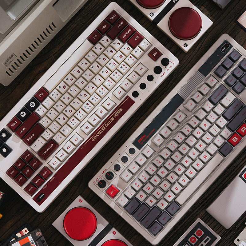 8BitDo Retro Mechanical Keyboard - Keyboard Design for Typing and Gaming Setups