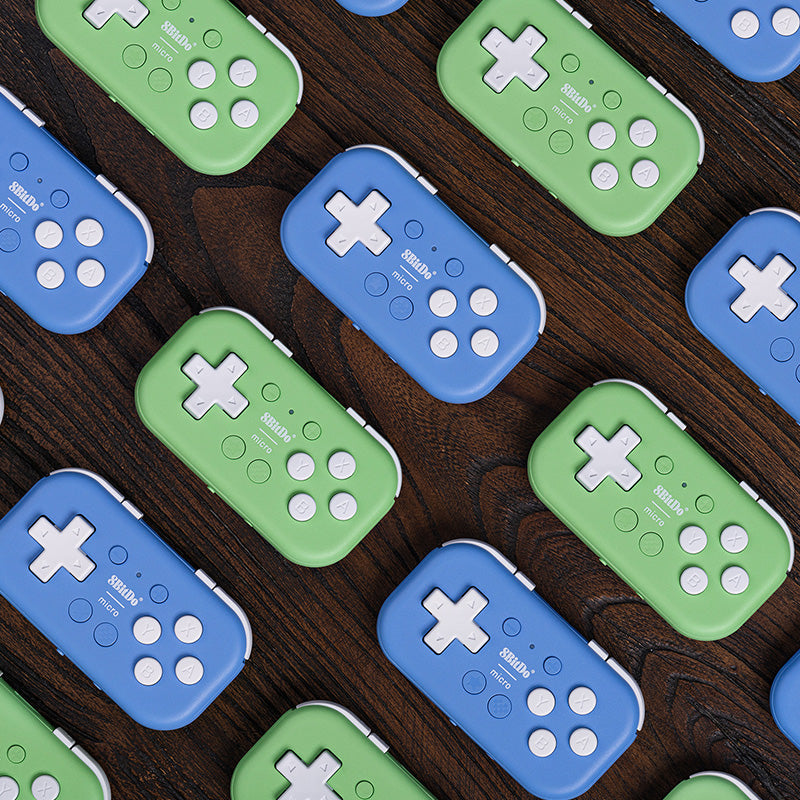 8BitDo Micro (Overjoyed Edition) - Gamepad Design for Flexible Everyday Play
