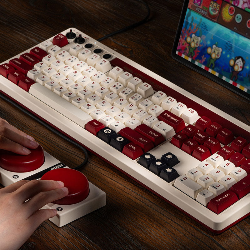 8BitDo Retro 108 Mechanical Keyboard - Keyboard Design for Typing and Gaming Setups
