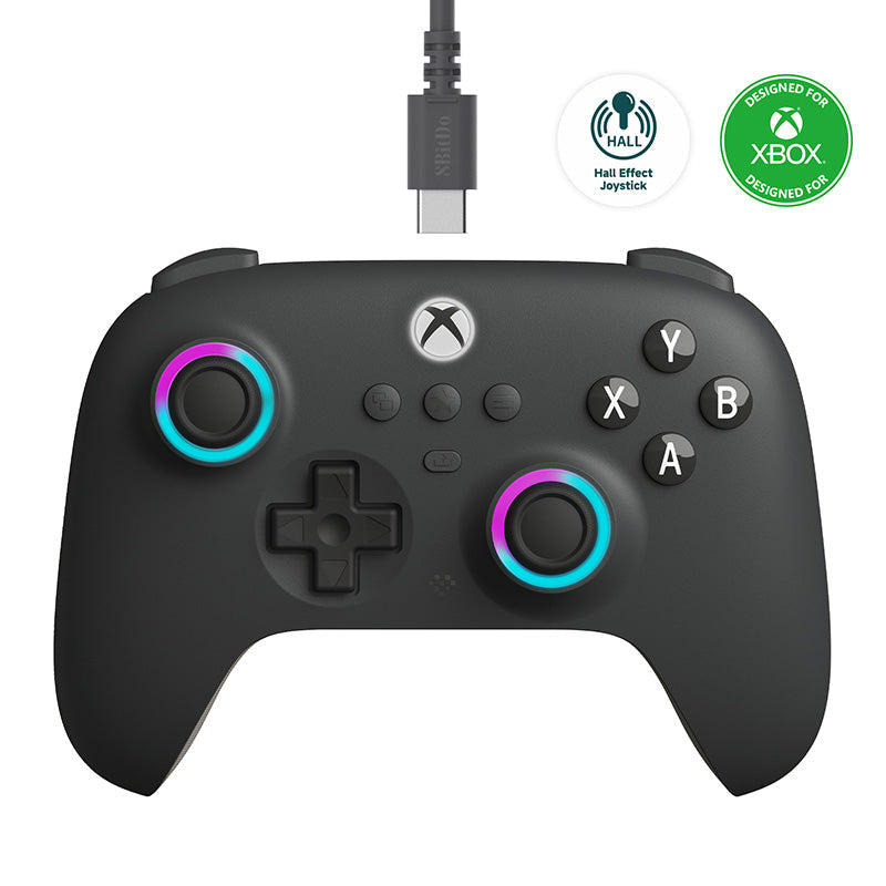 8BitDo Ultimate C Wired Controller for Xbox - Gamepad Design for Flexible Everyday Play