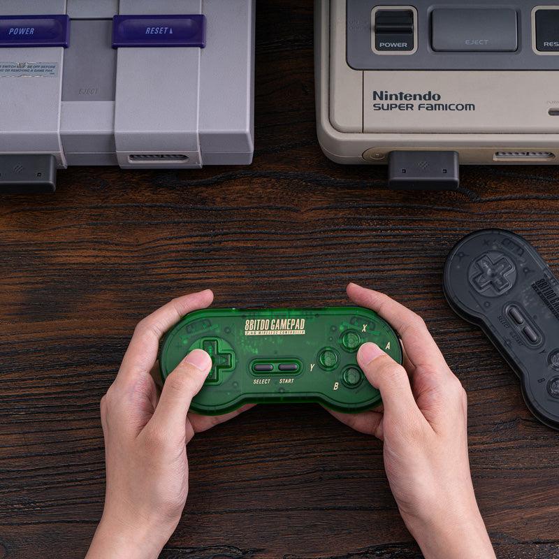 8BitDo SN30 2.4G - Gamepad Design for Flexible Everyday Play