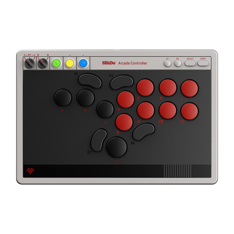 8BitDo Arcade Controller - Arcade Control Edition for Desktop and Console Play