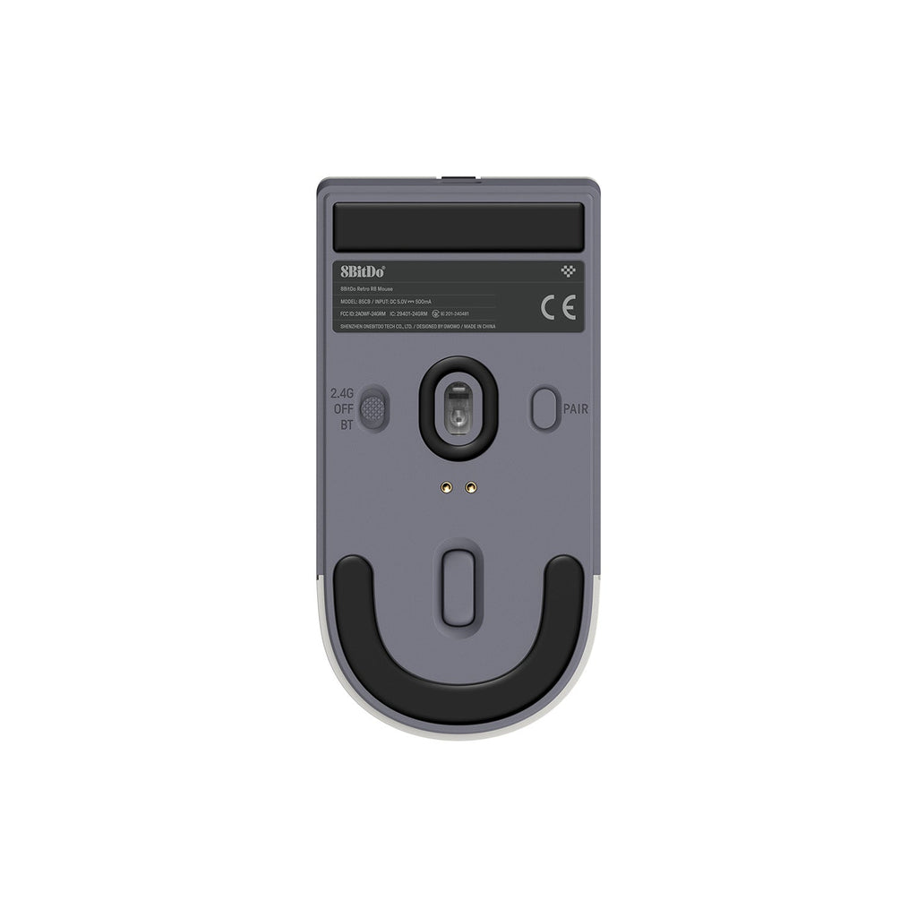 8BitDo Retro R8 Mouse - N Edition - Desktop Mouse Design with Retro-Inspired Styling