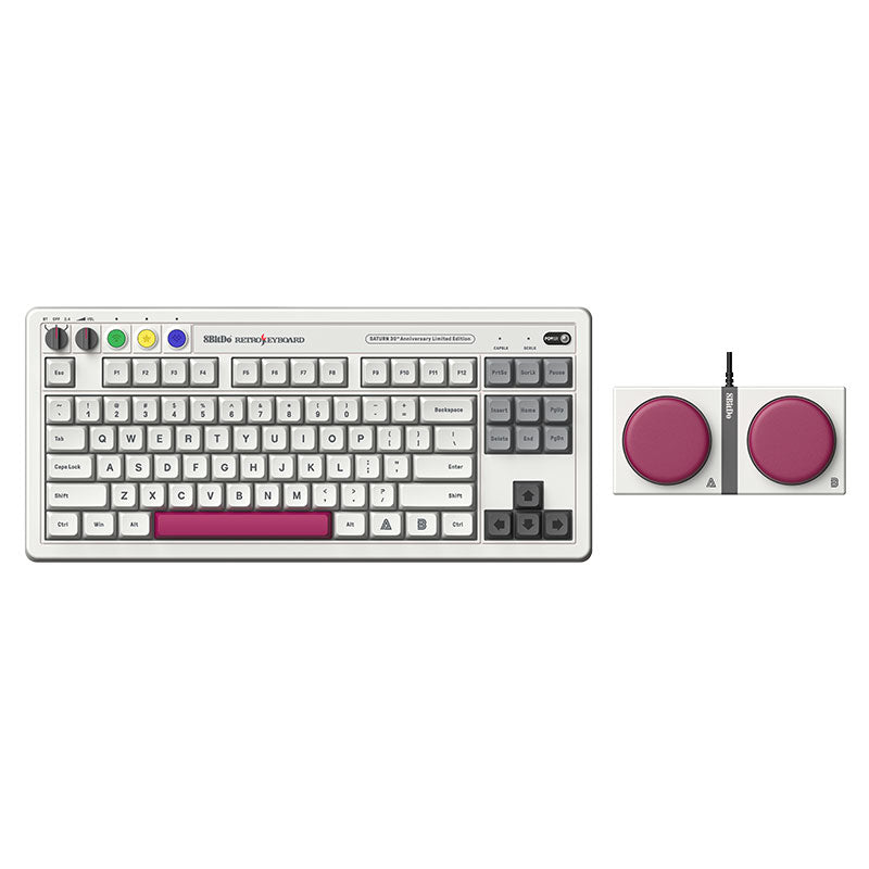 Retro Mechanical Keyboard - S Edition - Keyboard Design for Typing and Gaming Setups