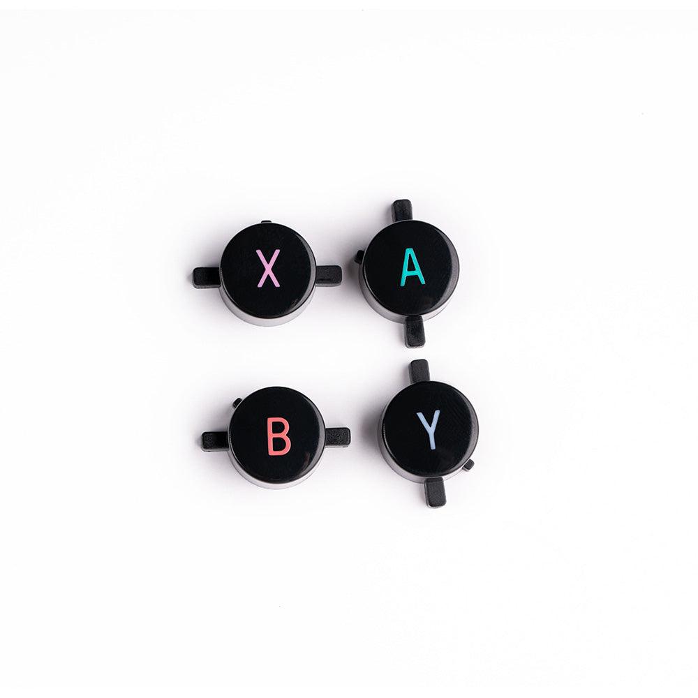 8BitDo ABXY Buttons for SN30 SN30 Pro SN30 Pro+ and Pro 2 - Switch Layout - Controller Repair Part for Supported Models