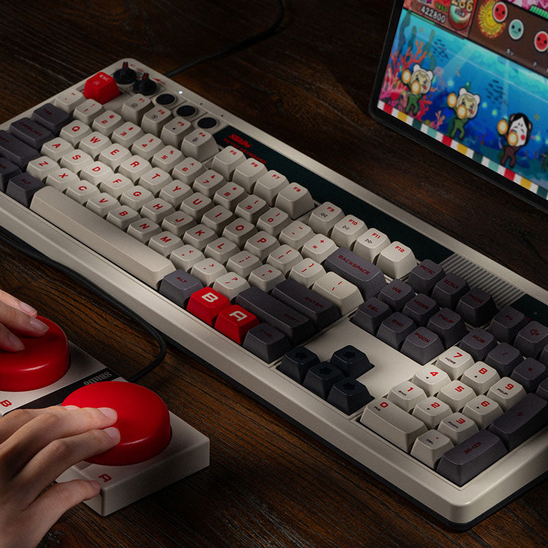 8BitDo Retro 108 Mechanical Keyboard - Keyboard Design for Typing and Gaming Setups