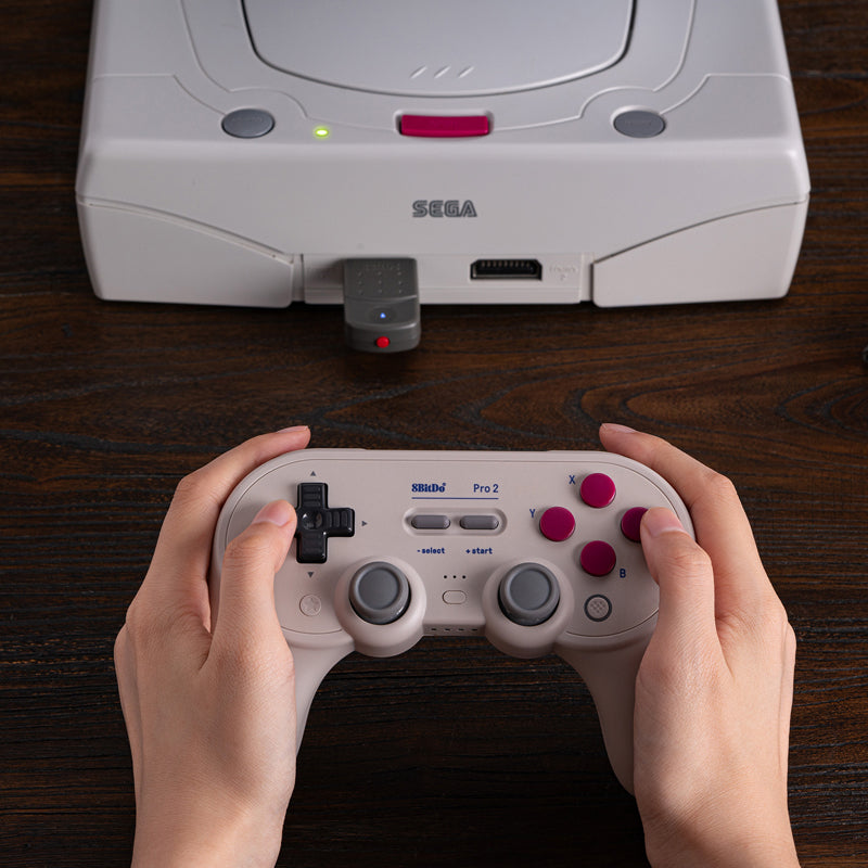 8BitDo Retro Receiver for Saturn - Receiver Design for Compatible Gaming Devices