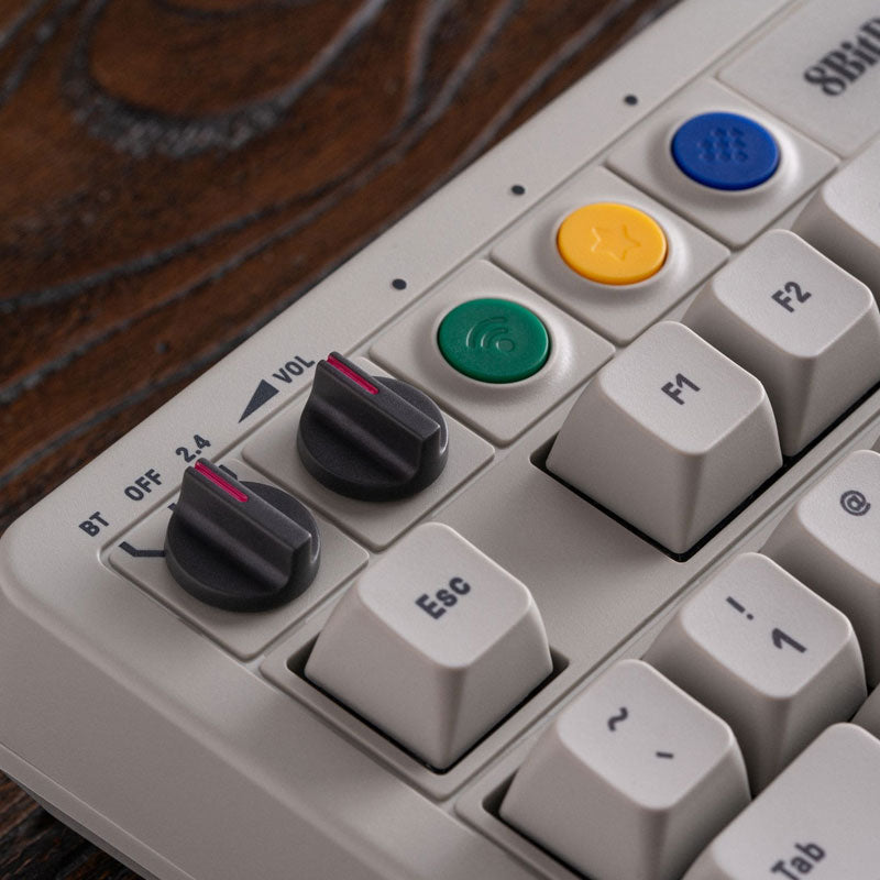 Retro Mechanical Keyboard - S Edition - Keyboard Design for Typing and Gaming Setups