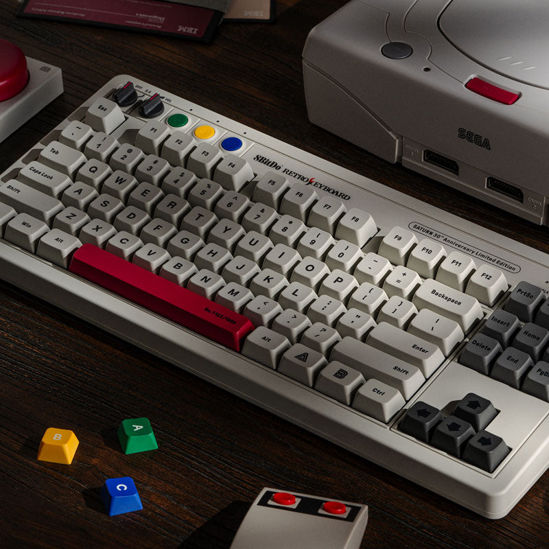 Retro Mechanical Keyboard - S Edition - Keyboard Design for Typing and Gaming Setups
