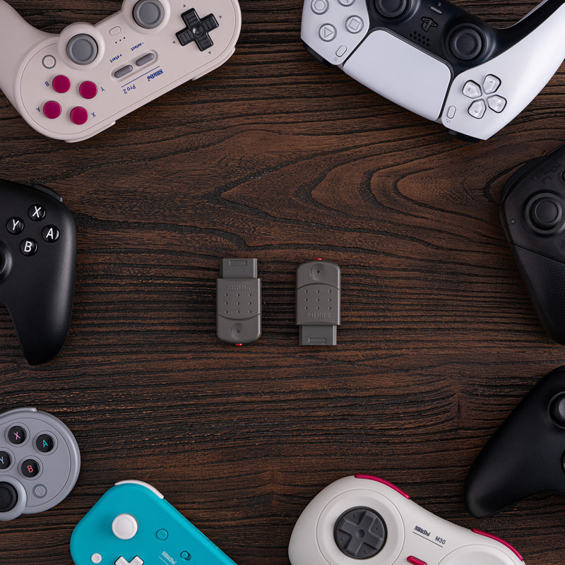8BitDo Retro Receiver for Saturn - Receiver Design for Compatible Gaming Devices
