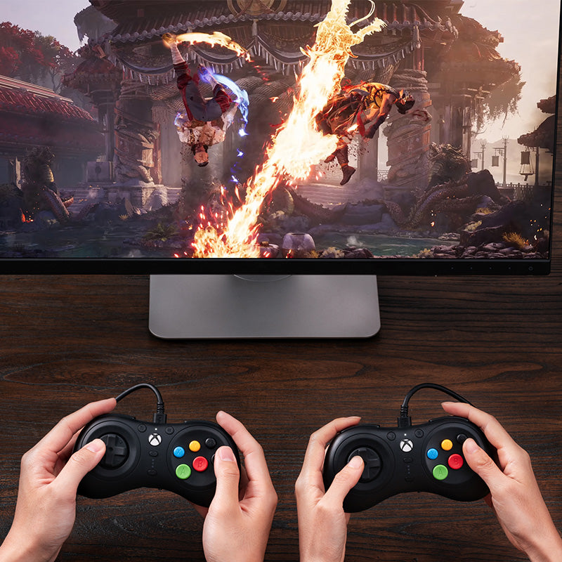 8BitDo M30 Wired Controller for Xbox - Gamepad Design for Flexible Everyday Play
