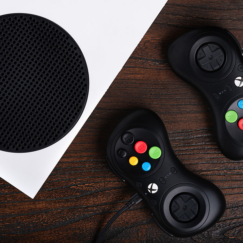 8BitDo M30 Wired Controller for Xbox - Gamepad Design for Flexible Everyday Play