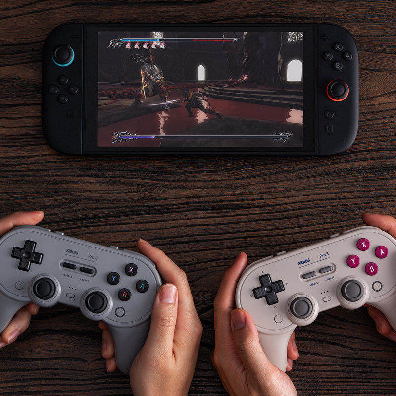 8BitDo Pro 3 Bluetooth Gamepad - Gamepad Design for Flexible Everyday Play