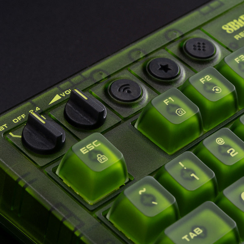 8BitDo Retro 87 Mechanical Keyboard - Xbox Edition - Keyboard Design for Typing and Gaming Setups
