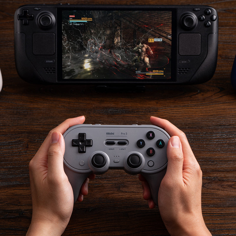 8BitDo Pro 3 Bluetooth Gamepad - Gamepad Design for Flexible Everyday Play