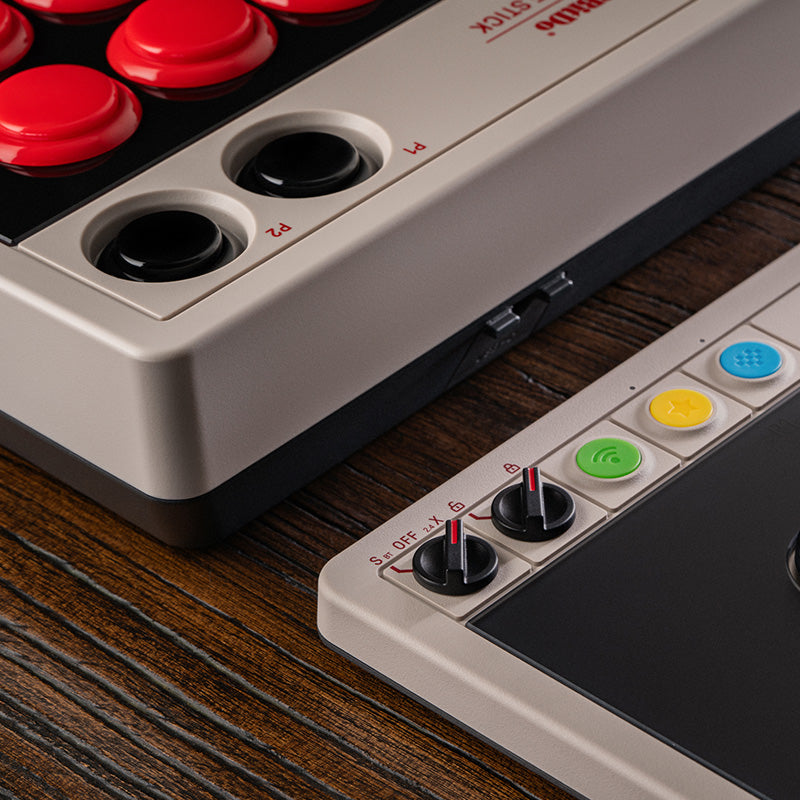 8BitDo Arcade Controller - Arcade Control Edition for Desktop and Console Play