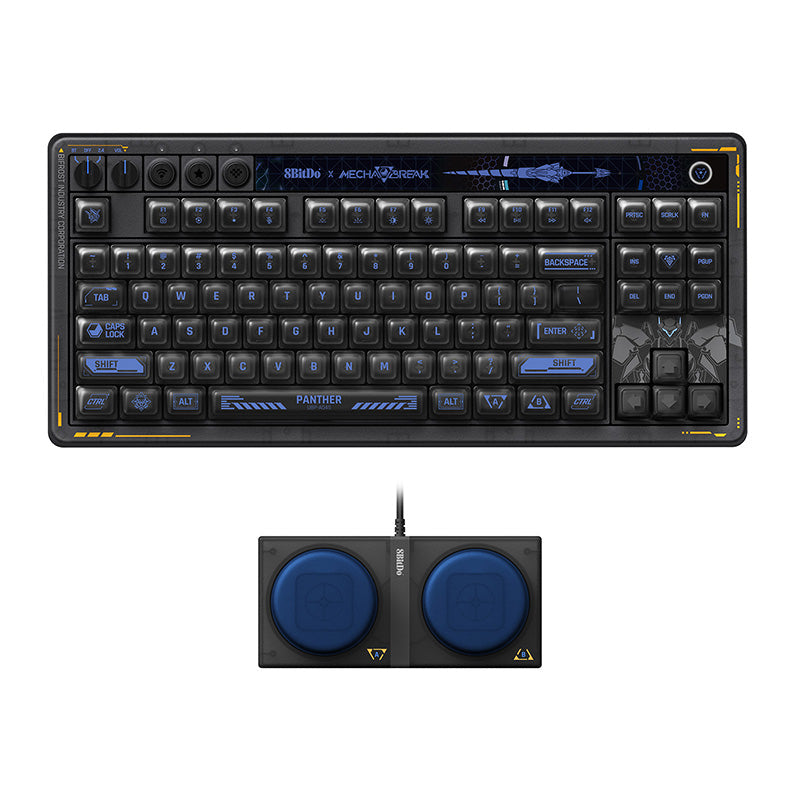 8BitDo Retro 87 Mechanical Keyboard - Mecha BREAK - Keyboard Design for Typing and Gaming Setups