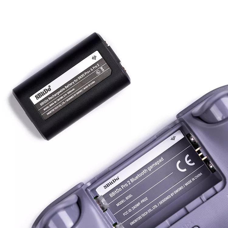 8BitDo Battery Pack for SN30 Pro+ Pro 2 - Replacement Power Pack for Supported Gamepads