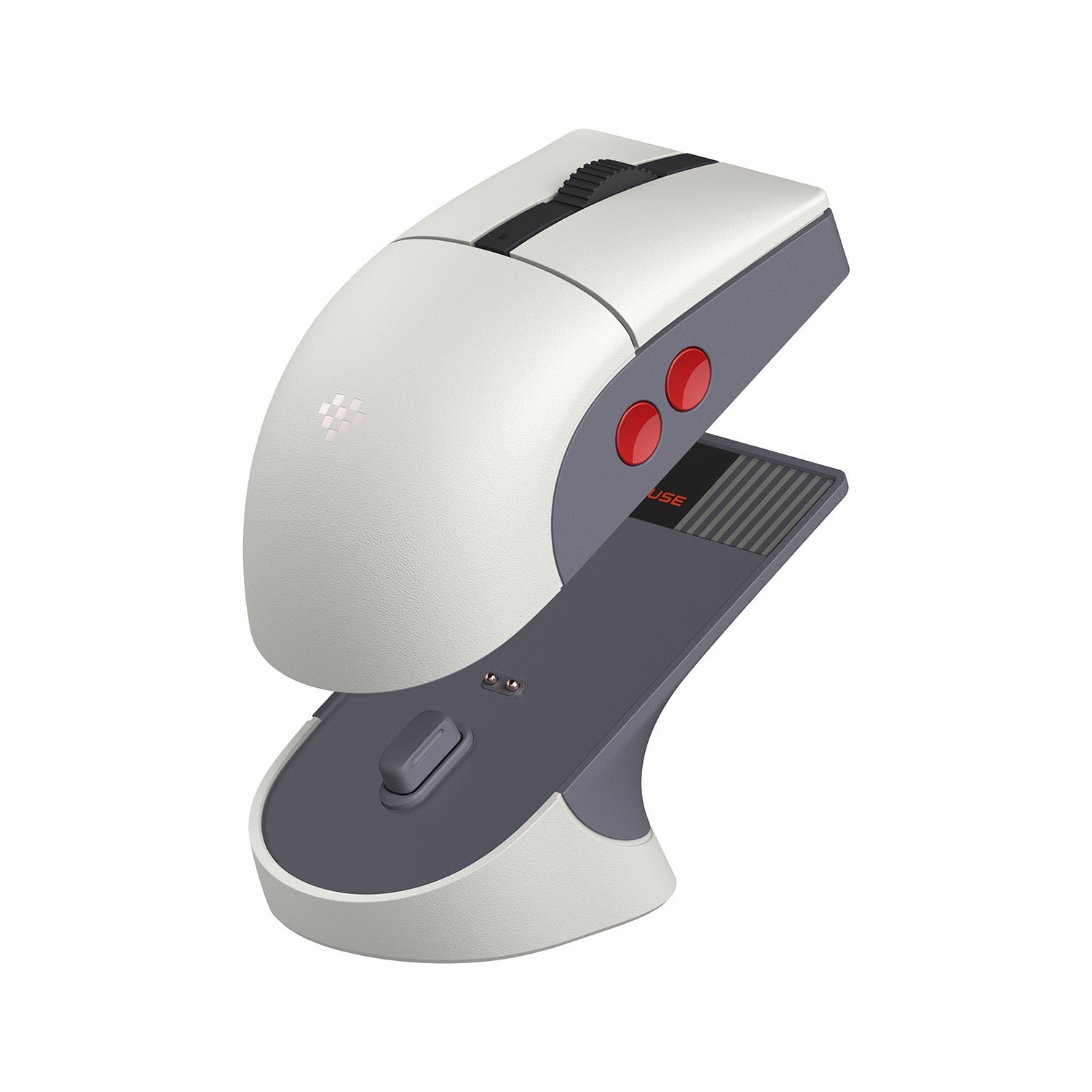 8BitDo Retro R8 Mouse - N Edition - Desktop Mouse Design with Retro-Inspired Styling