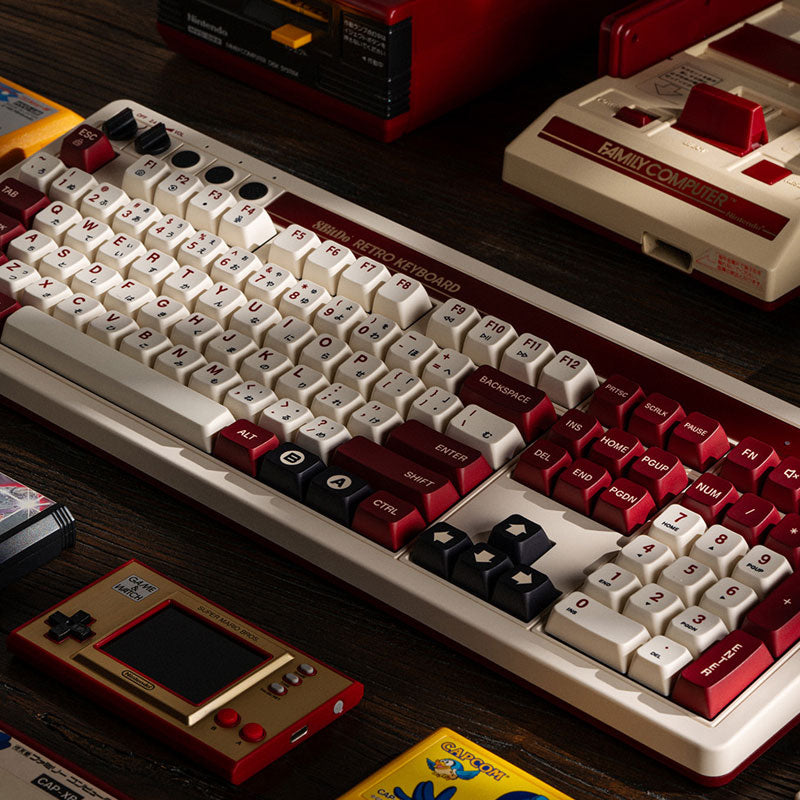 8BitDo Retro 108 Mechanical Keyboard - Keyboard Design for Typing and Gaming Setups