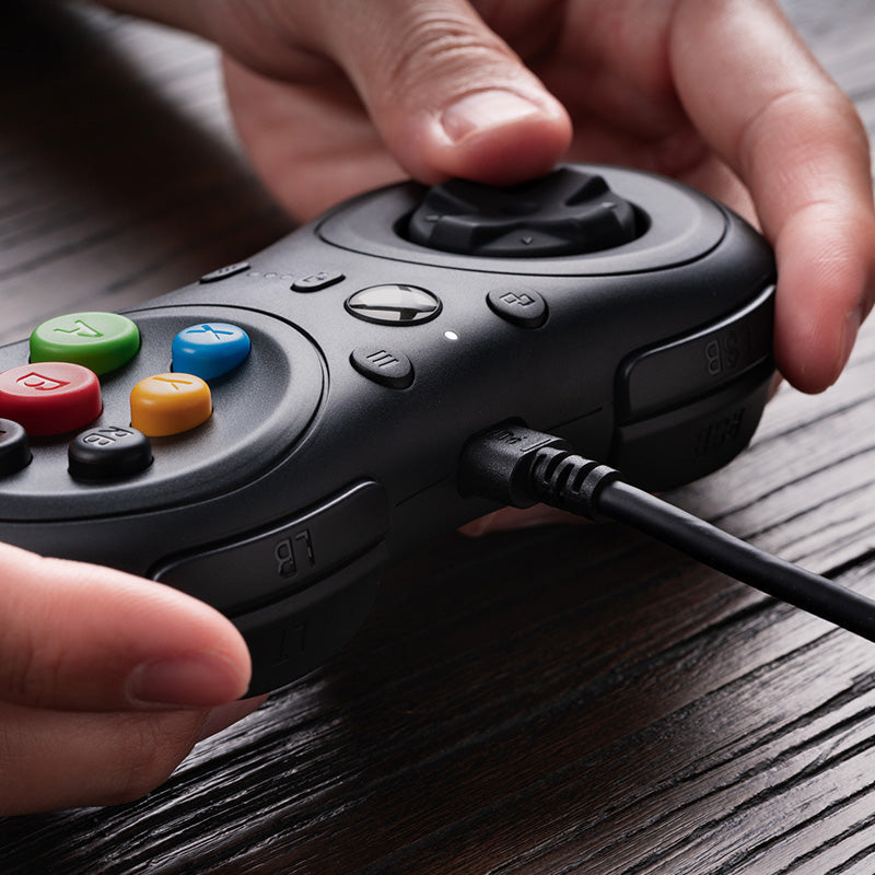 8BitDo M30 Wired Controller for Xbox - Gamepad Design for Flexible Everyday Play