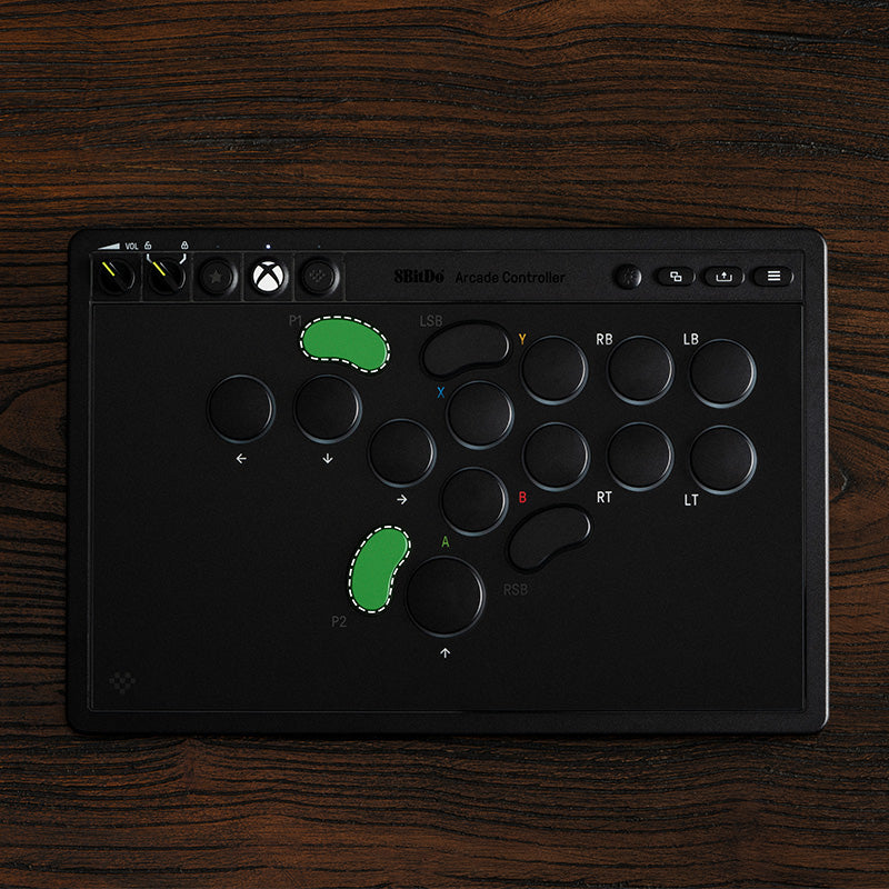 8BitDo Arcade Controller for Xbox - Arcade Control Edition for Desktop and Console Play